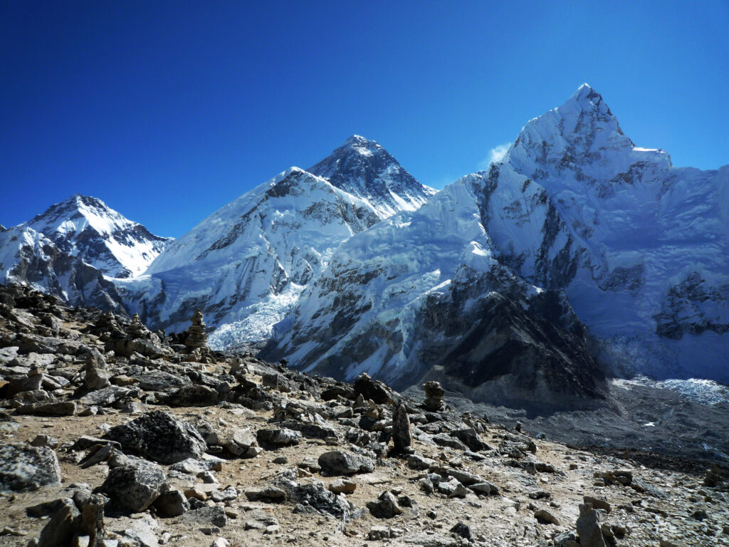 Mount Everest fra Kala Pattar