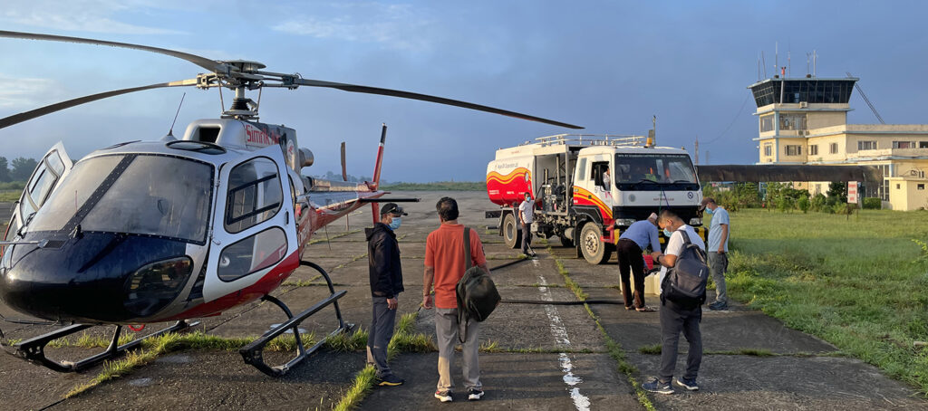 Helikopter Nepal