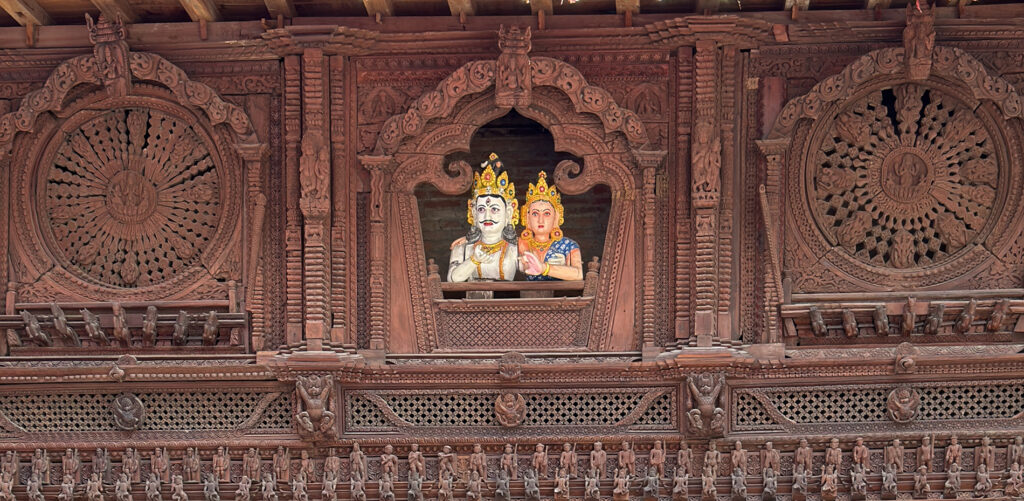 Durbar Square i Kathmandu er et af Nepals mest berømte steder
